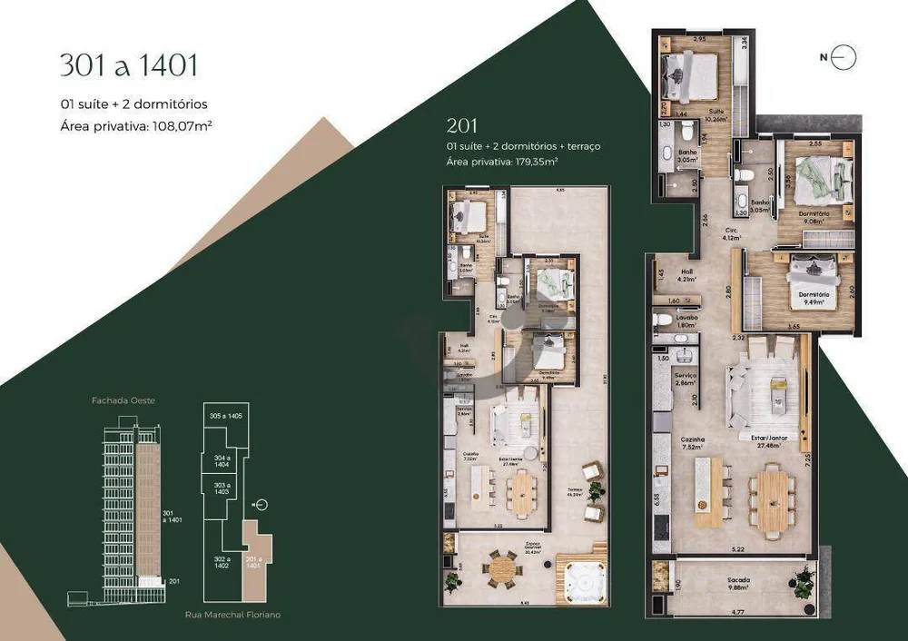 Apartamento, 3 quartos, 120 m² - Foto 3