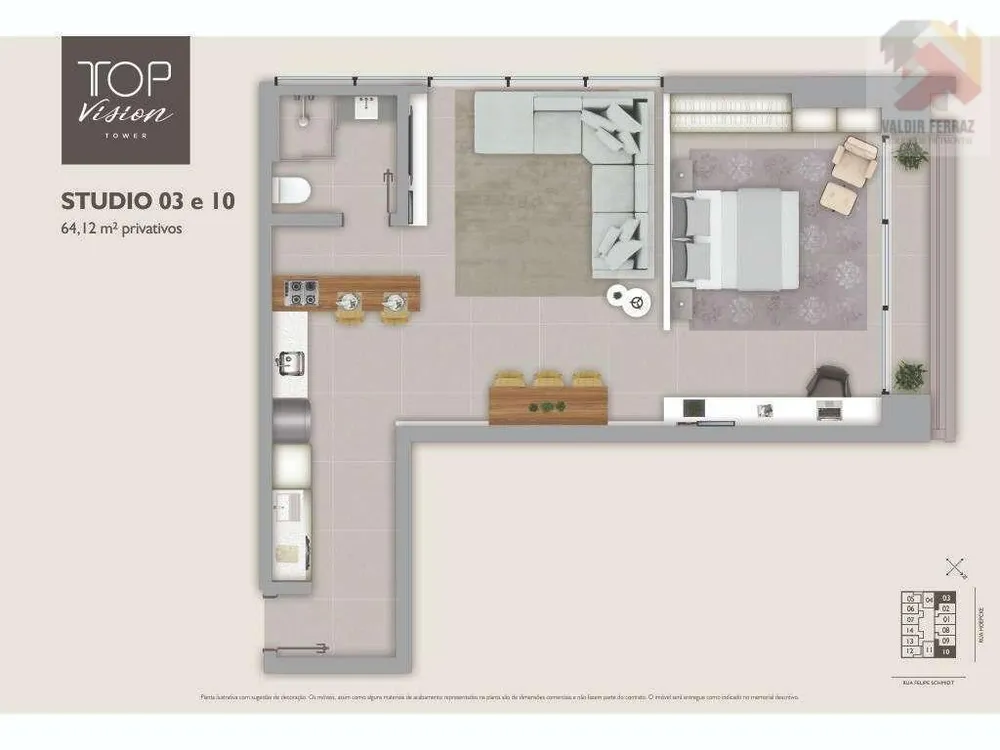 Apartamento, 1 quarto, 44 m² - Foto 6