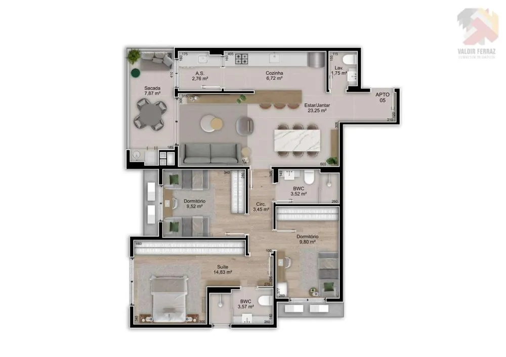 Apartamento, 3 quartos - Foto 4