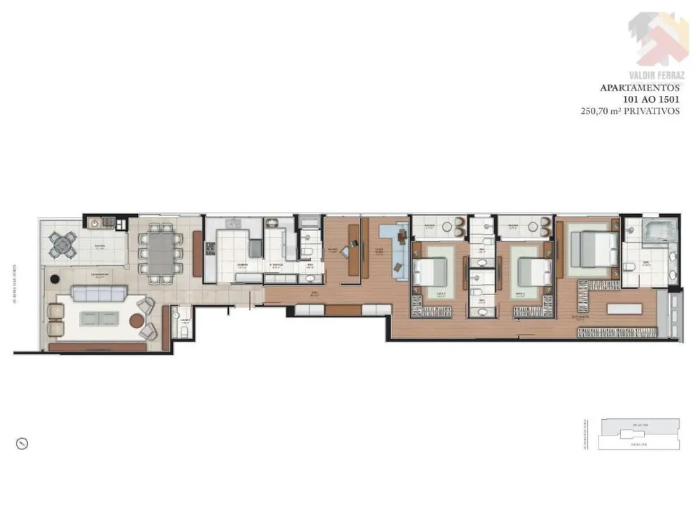 Apartamento, 3 quartos, 249 m² - Foto 8