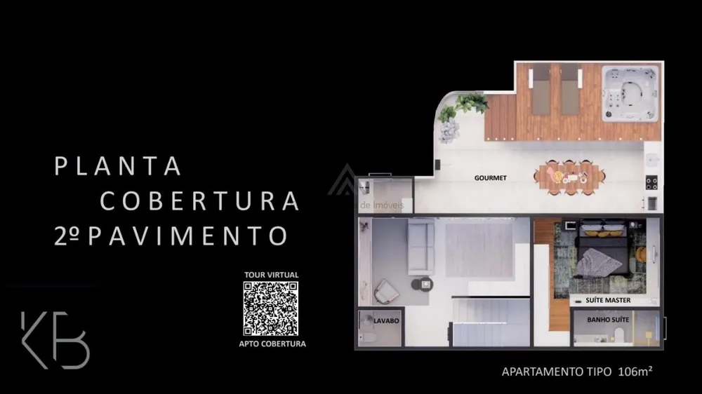 Cobertura, 4 quartos, 205 m² - Foto 12