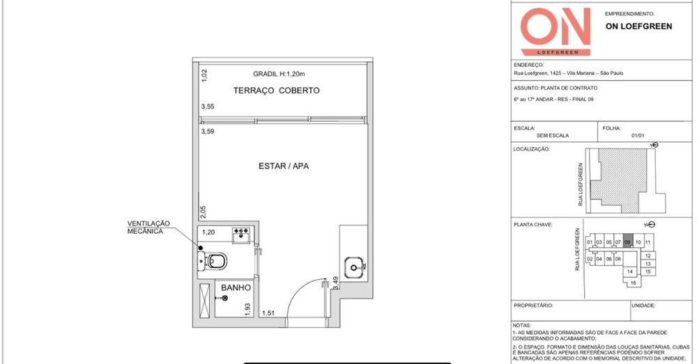 Apartamento, 1 quarto - Foto 4