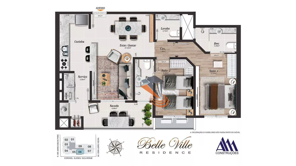 Apartamento, 1 quarto, 66 m² - Foto 11