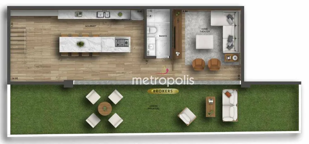 Apartamento, 4 quartos, 426 m² - Foto 8