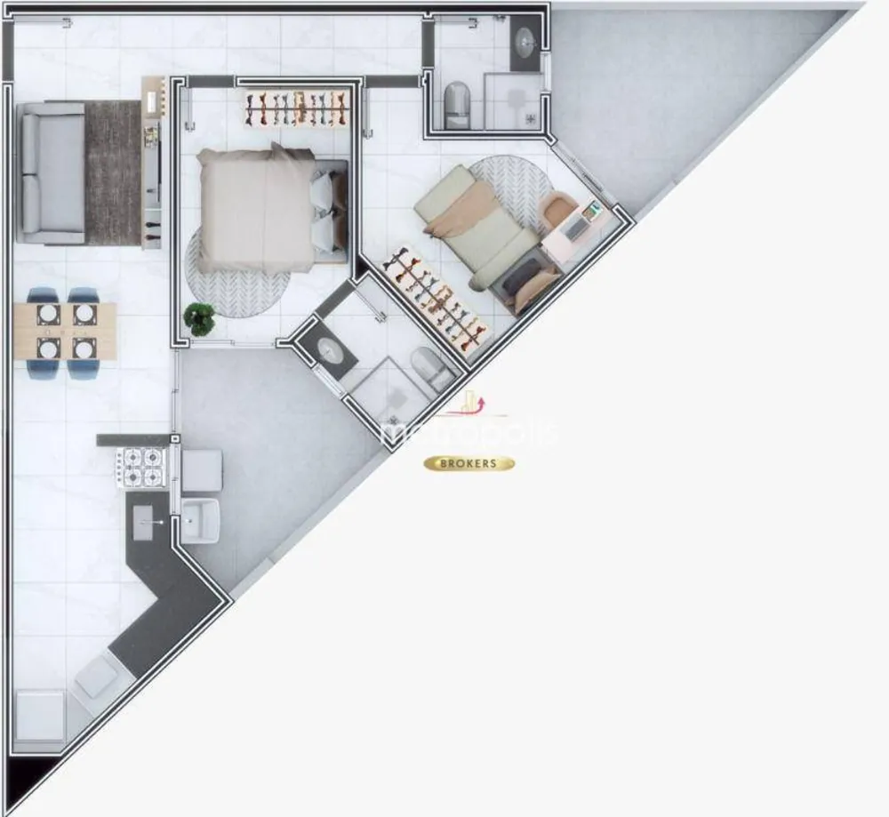 Apartamento, 2 quartos, 62 m² - Foto 8