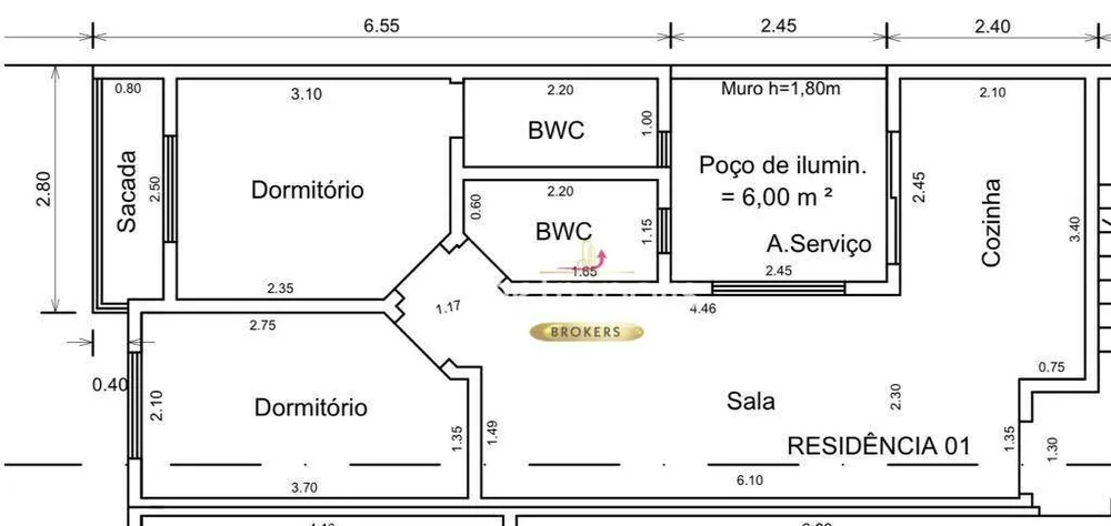 Apartamento, 2 quartos, 56 m² - Foto 8