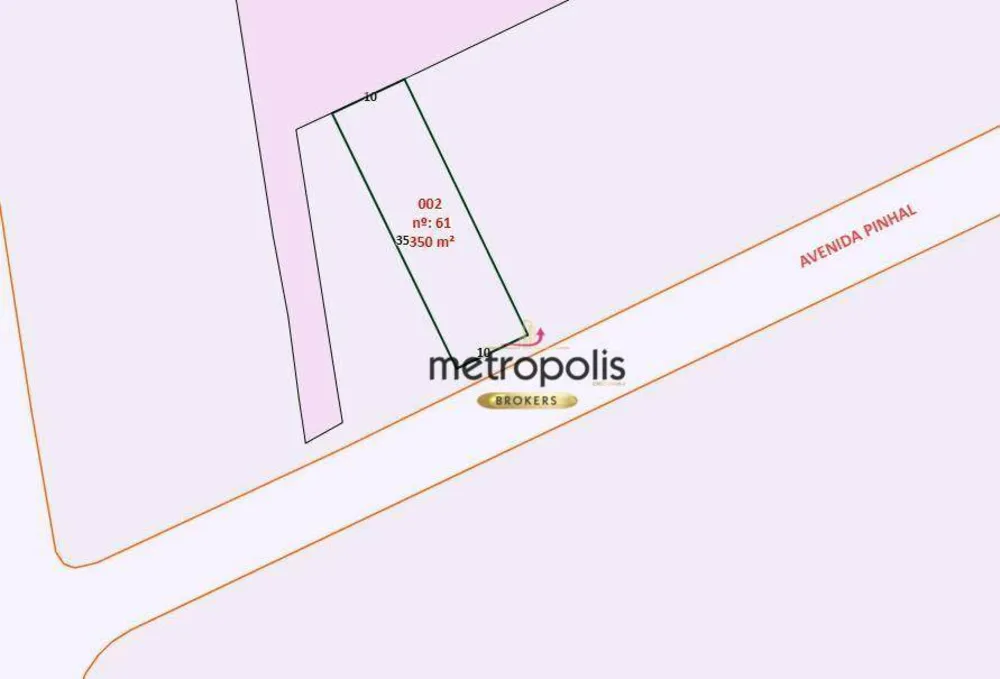 Terreno, 350 m² - Foto 2