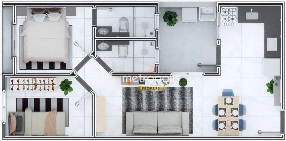Apartamento, 2 quartos, 60 m² - Foto 10