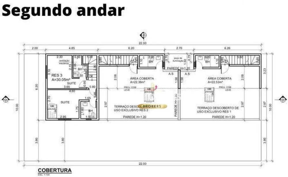 Sobrado, 3 quartos, 106 m² - Foto 10