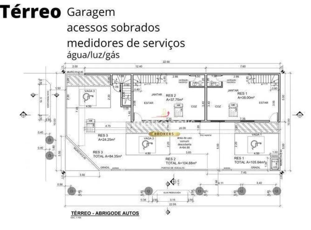 Sobrado, 3 quartos, 106 m² - Foto 8