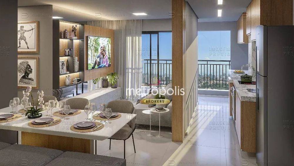 Apartamento, 2 quartos, 56 m² - Foto 2