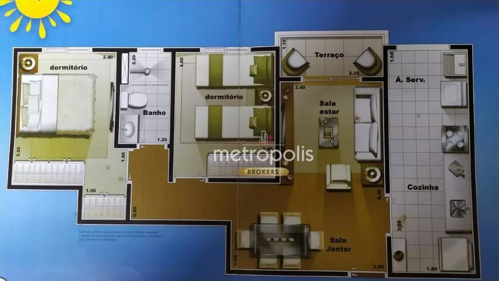 Apartamento, 2 quartos, 54 m² - Foto 12