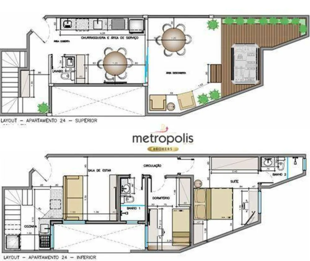 Cobertura, 2 quartos, 112 m² - Foto 10
