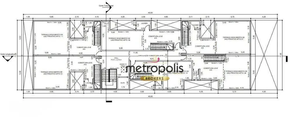 Cobertura, 2 quartos, 52 m² - Foto 3