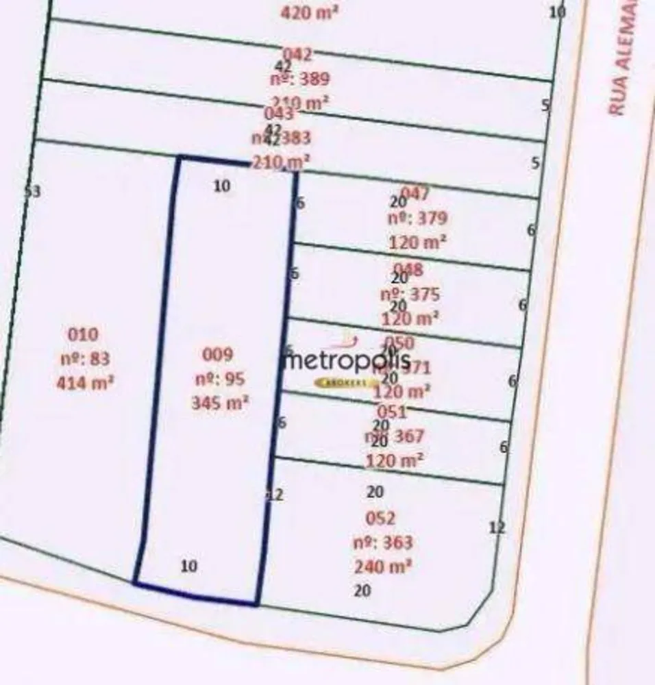 Terreno, 345 m² - Foto 2