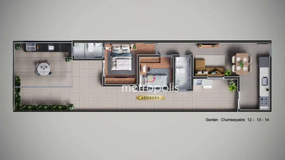 Apartamento, 2 quartos, 44 m² - Foto 6