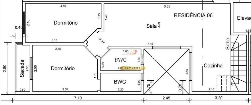 Cobertura, 2 quartos, 110 m² - Foto 12