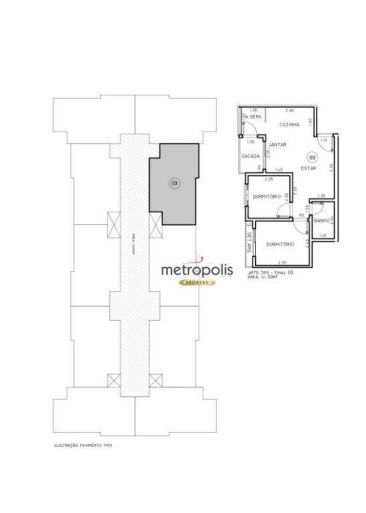 Apartamento, 2 quartos, 60 m² - Foto 3