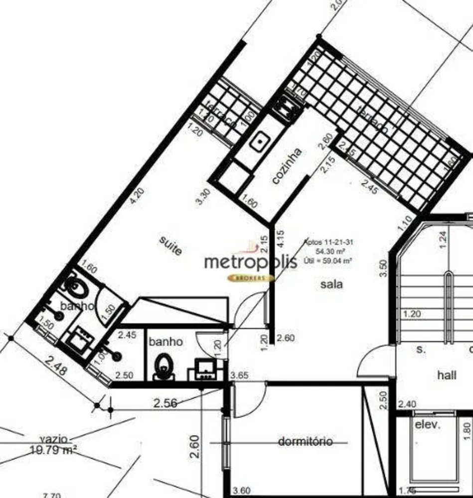 Apartamento, 2 quartos, 57 m² - Foto 3