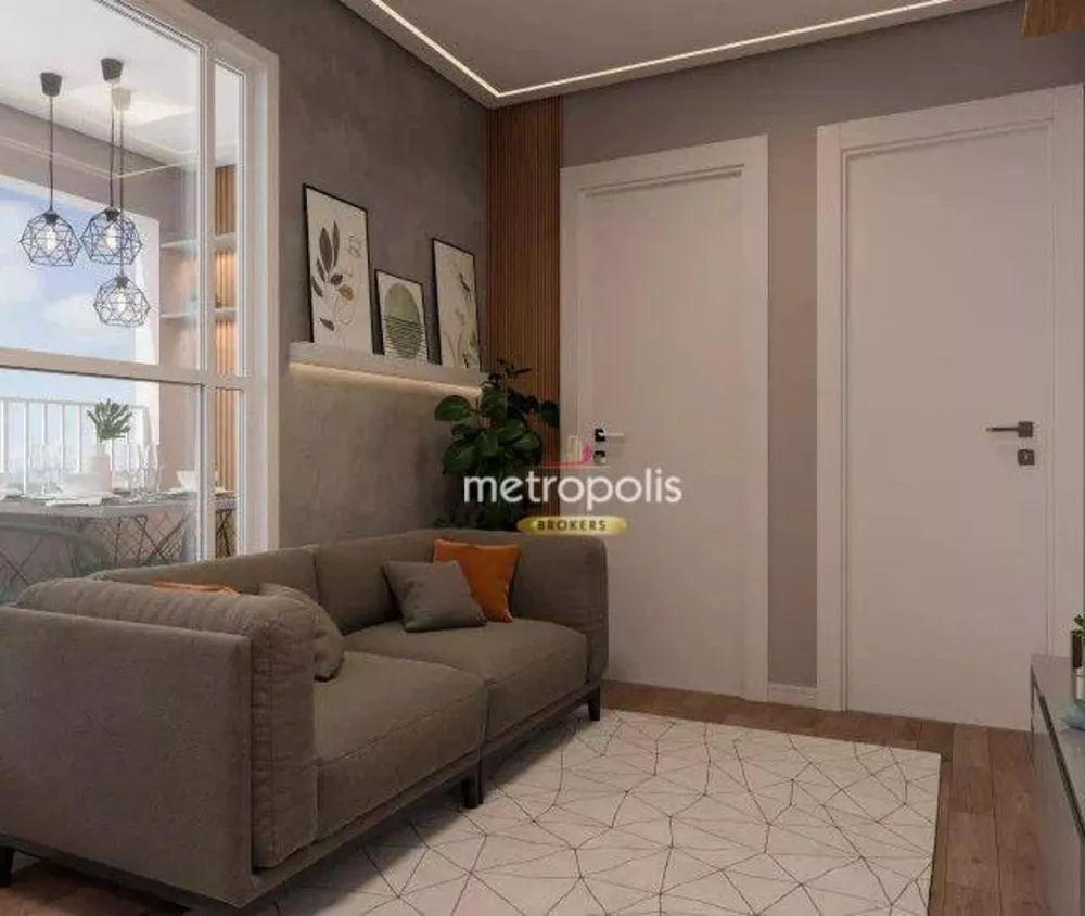 Apartamento à venda com 1 quarto, 58m² - Foto 2