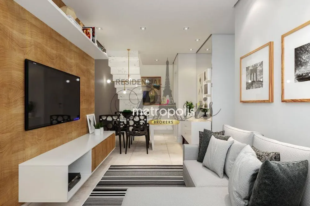 Sobrado, 2 quartos, 62 m² - Foto 3