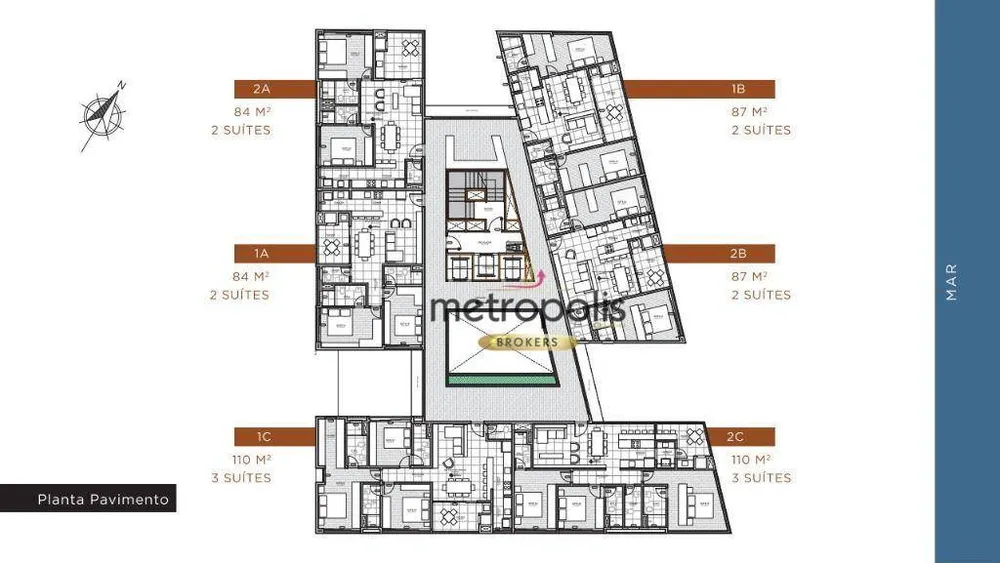 Apartamento, 2 quartos, 84 m² - Foto 3