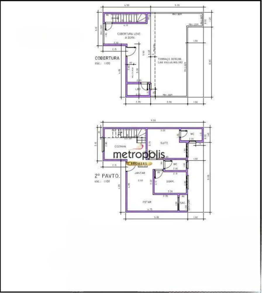 Cobertura, 2 quartos, 103 m² - Foto 4