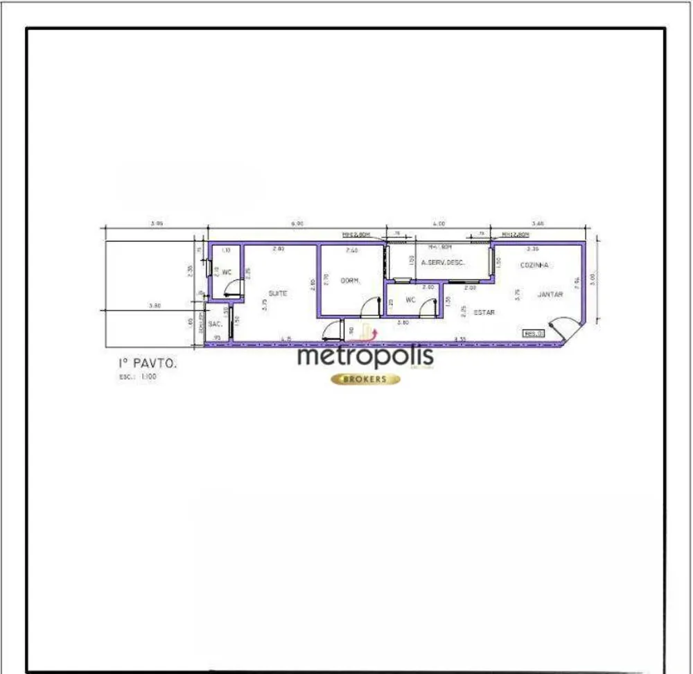 Apartamento, 2 quartos, 52 m² - Foto 1