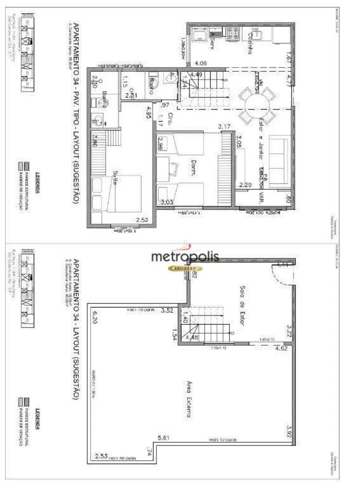Cobertura, 2 quartos, 120 m² - Foto 8