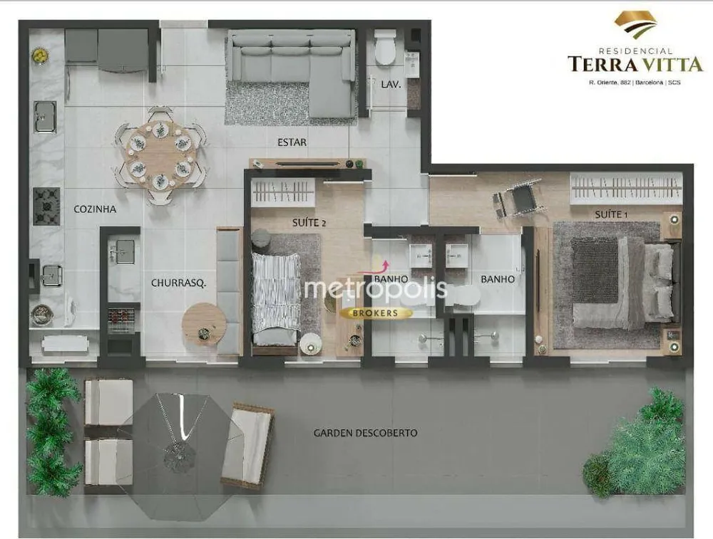 Apartamento, 2 quartos, 107 m² - Foto 12