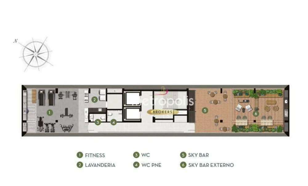 Kitnet-Studio, 27 m² - Foto 9