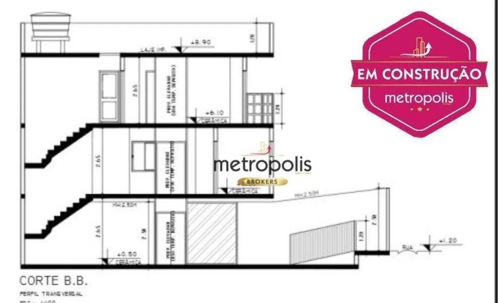 Sobrado, 3 quartos, 156 m² - Foto 1