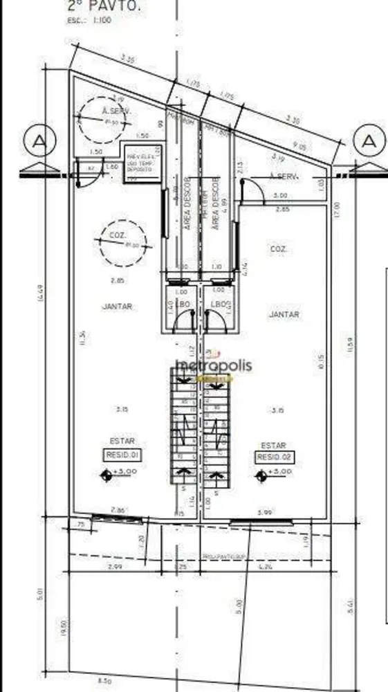 Sobrado, 3 quartos, 156 m² - Foto 9