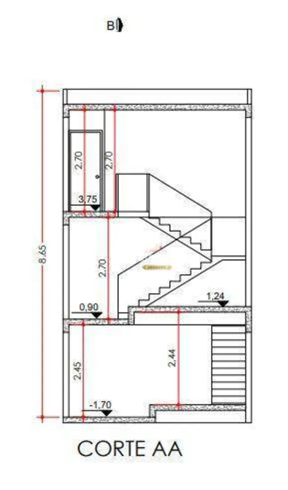 Sobrado, 3 quartos, 279 m² - Foto 2