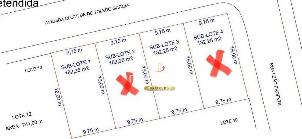 Terreno, 182 m² - Foto 3