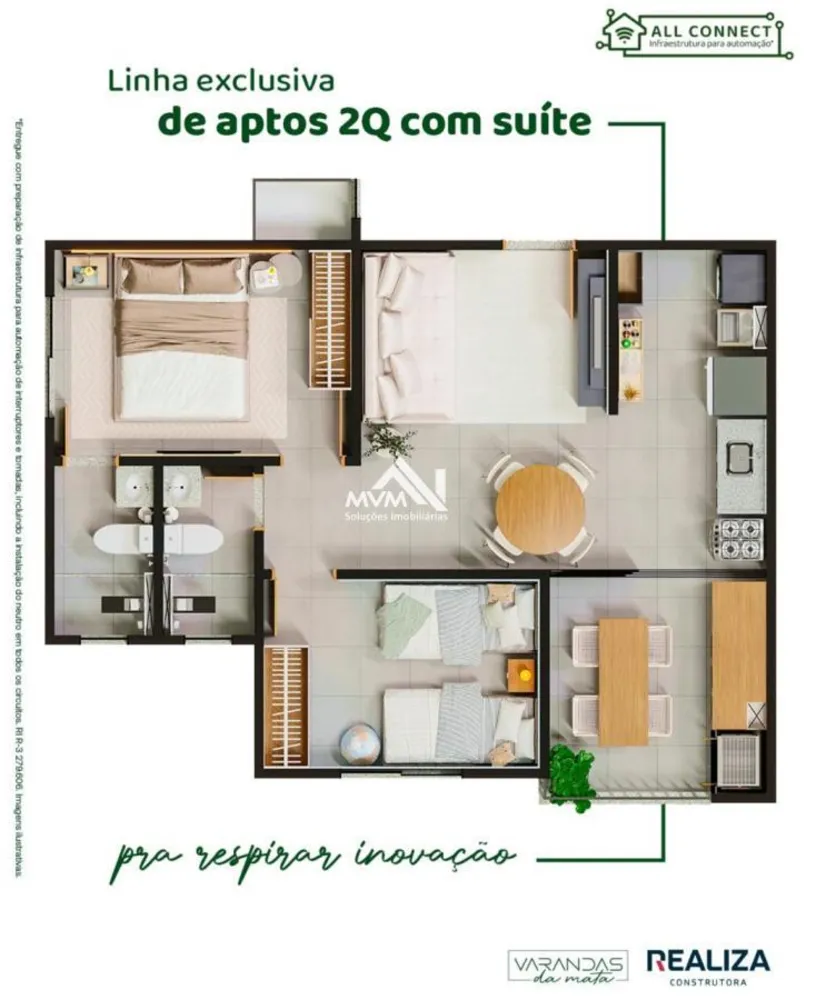 Apartamento, 2 quartos - Foto 6