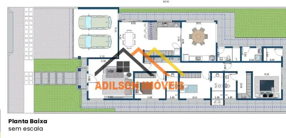 Casa, 3 quartos, 184 m² - Foto 3