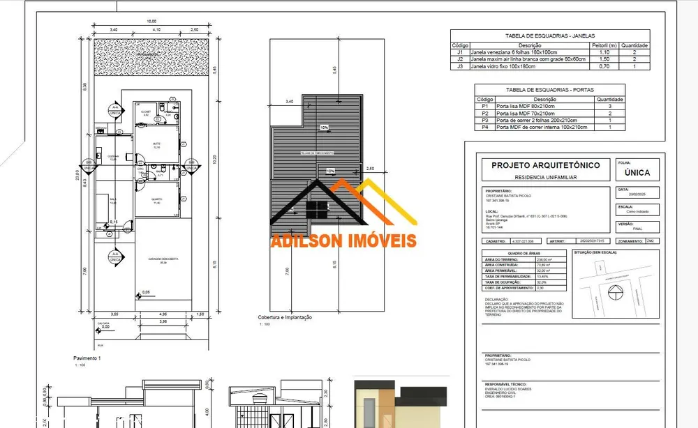 Casa, 2 quartos, 70 m² - Foto 3