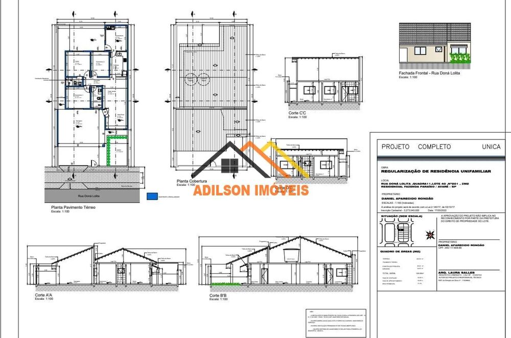 Casa, 3 quartos, 127 m² - Foto 1
