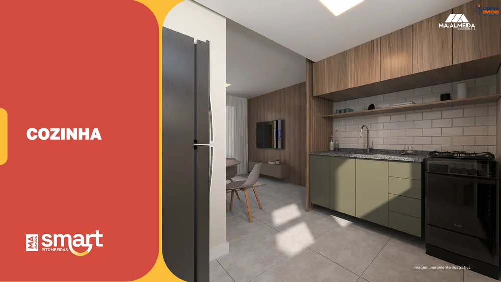 Apartamento, 2 quartos, 43 m² - Foto 9