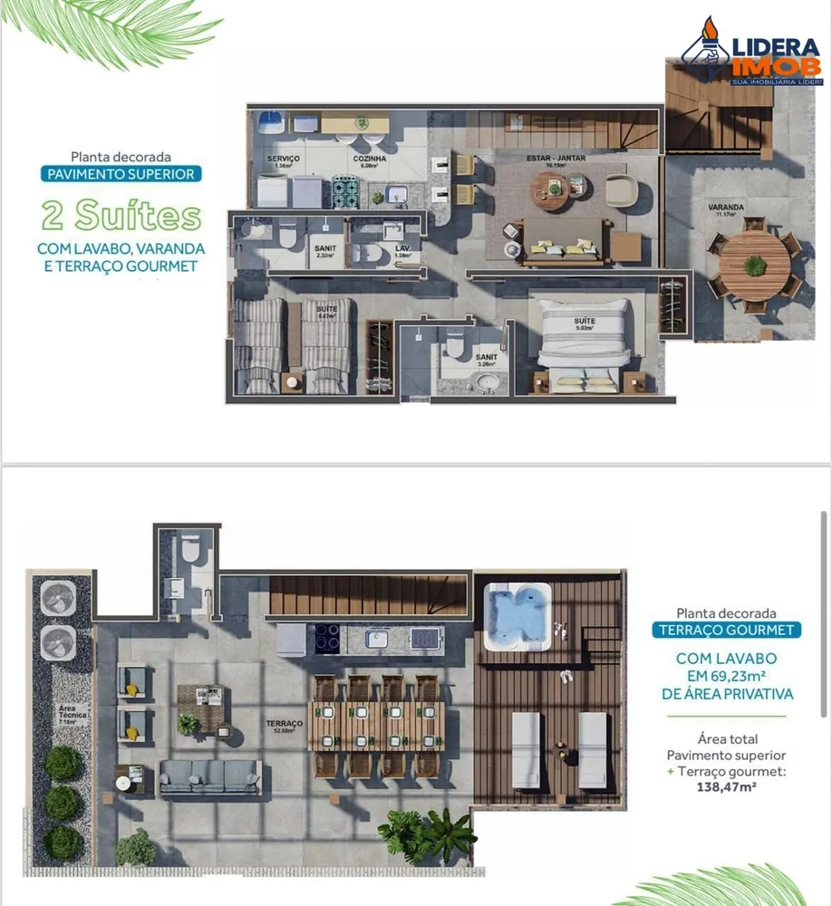 Apartamento, 2 quartos, 138 m² - Foto 14