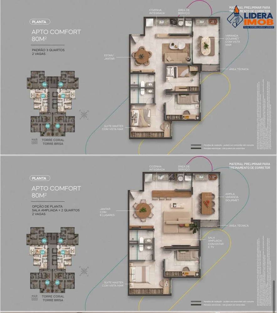 Apartamento, 3 quartos, 80 m² - Foto 8