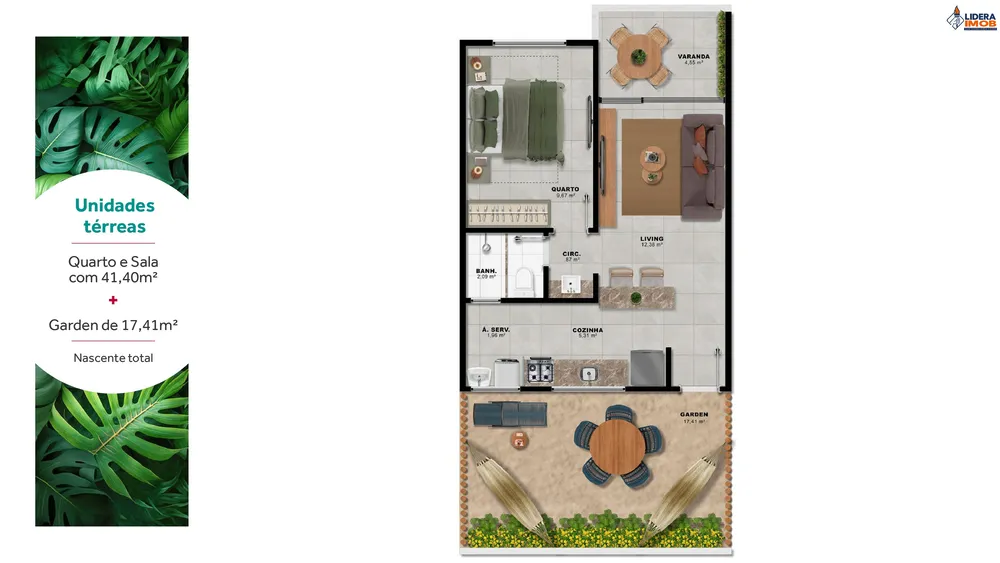 Apartamento, 1 quarto, 41 m² - Foto 11