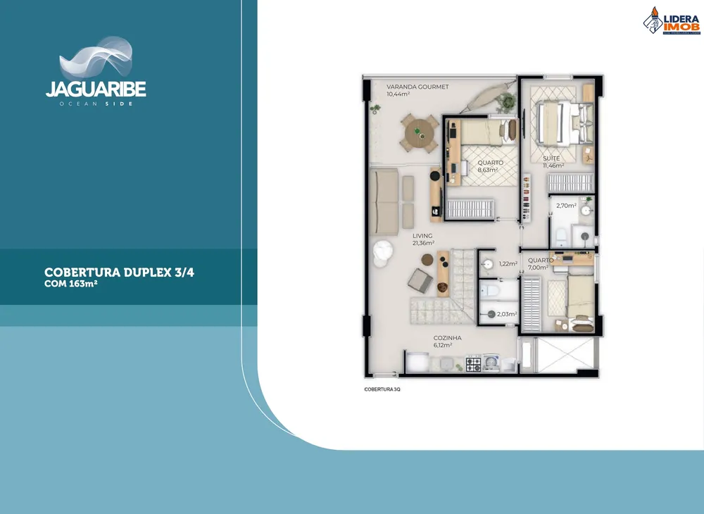 Apartamento, 2 quartos, 63 m² - Foto 9