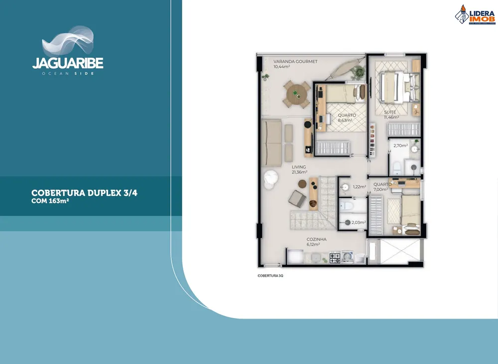 Apartamento, 3 quartos, 63 m² - Foto 12