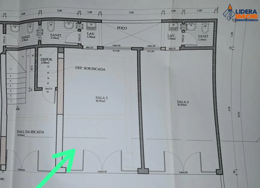 Loja-Salão, 30 m² - Foto 1