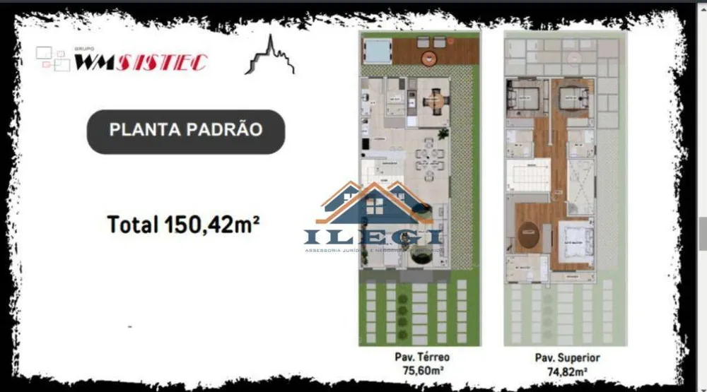 Casa de Condomínio, 3 quartos - Foto 3