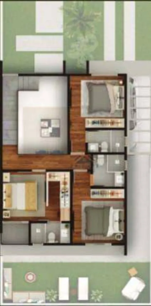 Casa de Condomínio, 3 quartos - Foto 10