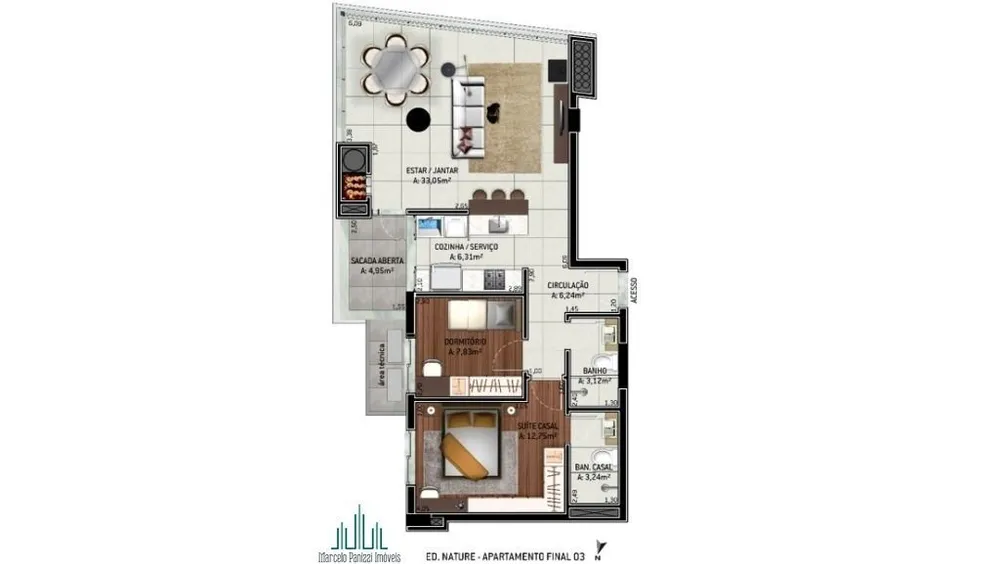 Apartamento, 2 quartos, 85 m² - Foto 10