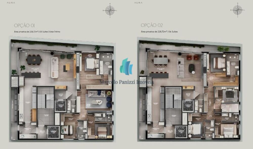 Apartamento, 4 quartos, 228 m² - Foto 7